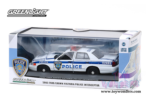 Greenlight - Ford Crown Victoria Port Authority of New York & New Jersey Police (2003, 1/43 scale diecast model car, White) 86569
